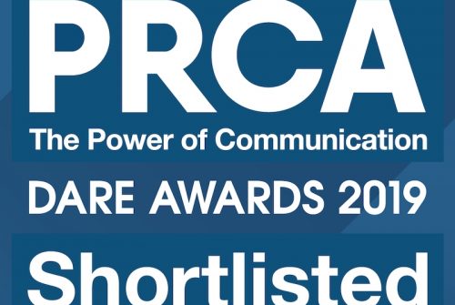 Road Shortlisted by PRCA for small consultancy of the year